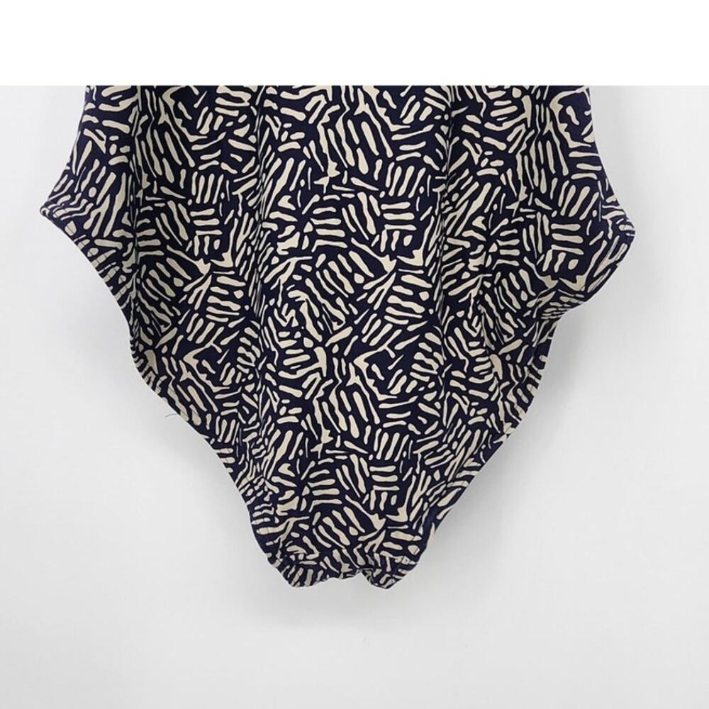 Bond-Eye Australia Nip Tuck Joanne Tummy Control Size 6 Blue‎ Ivory Navy - Picture 8 of 11